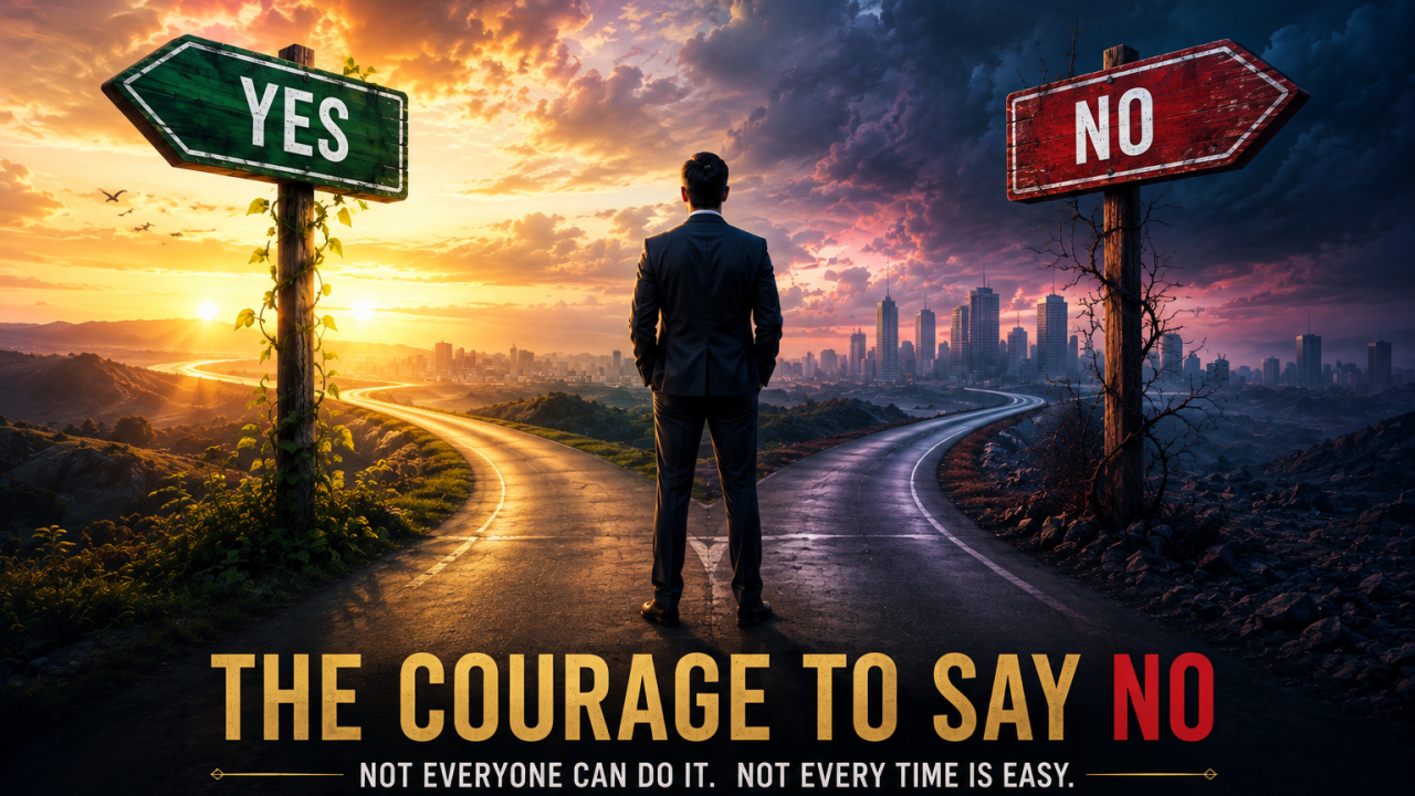 The Courage to Say NO: A Real Test of Leadership
